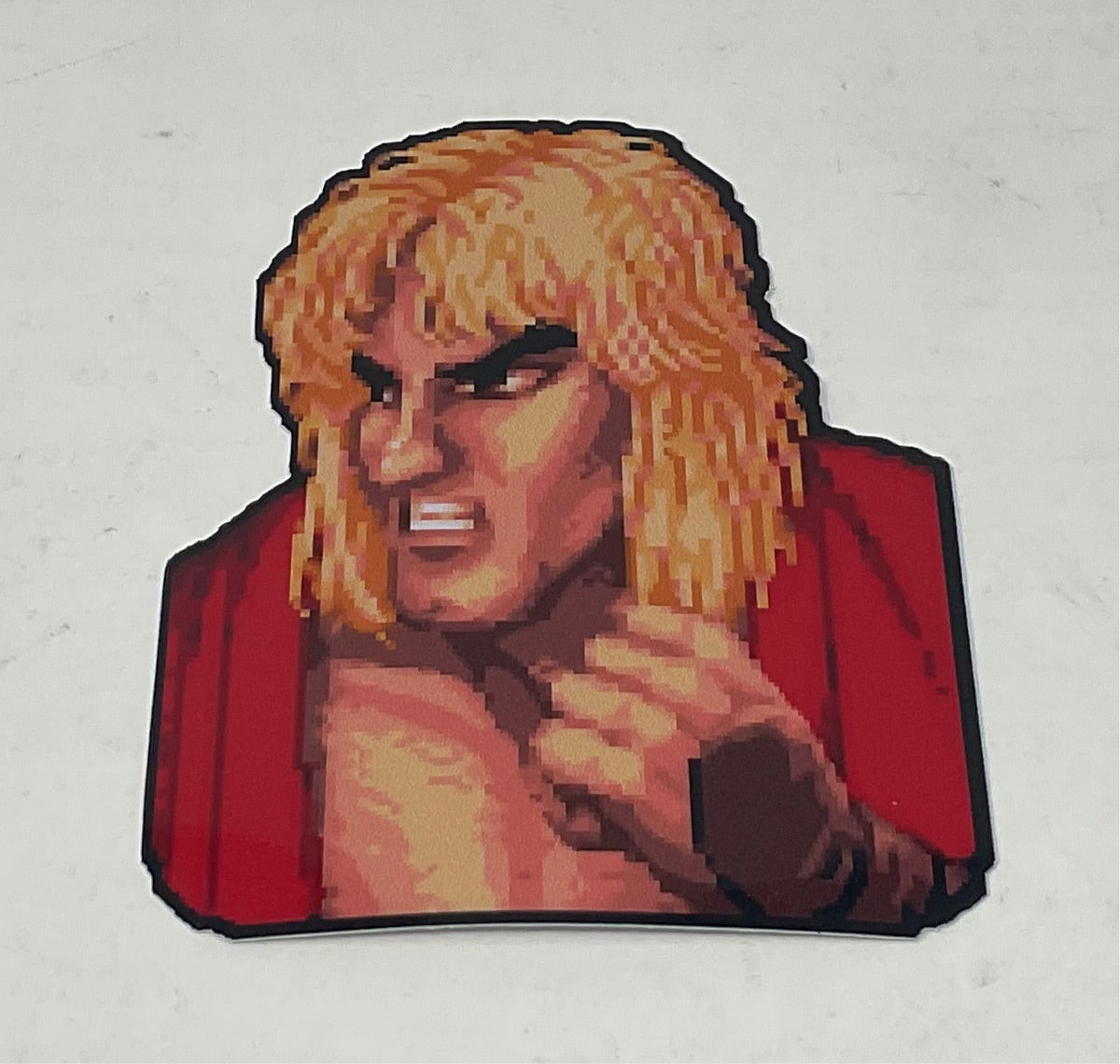 Street Fighter Ken Sticker
