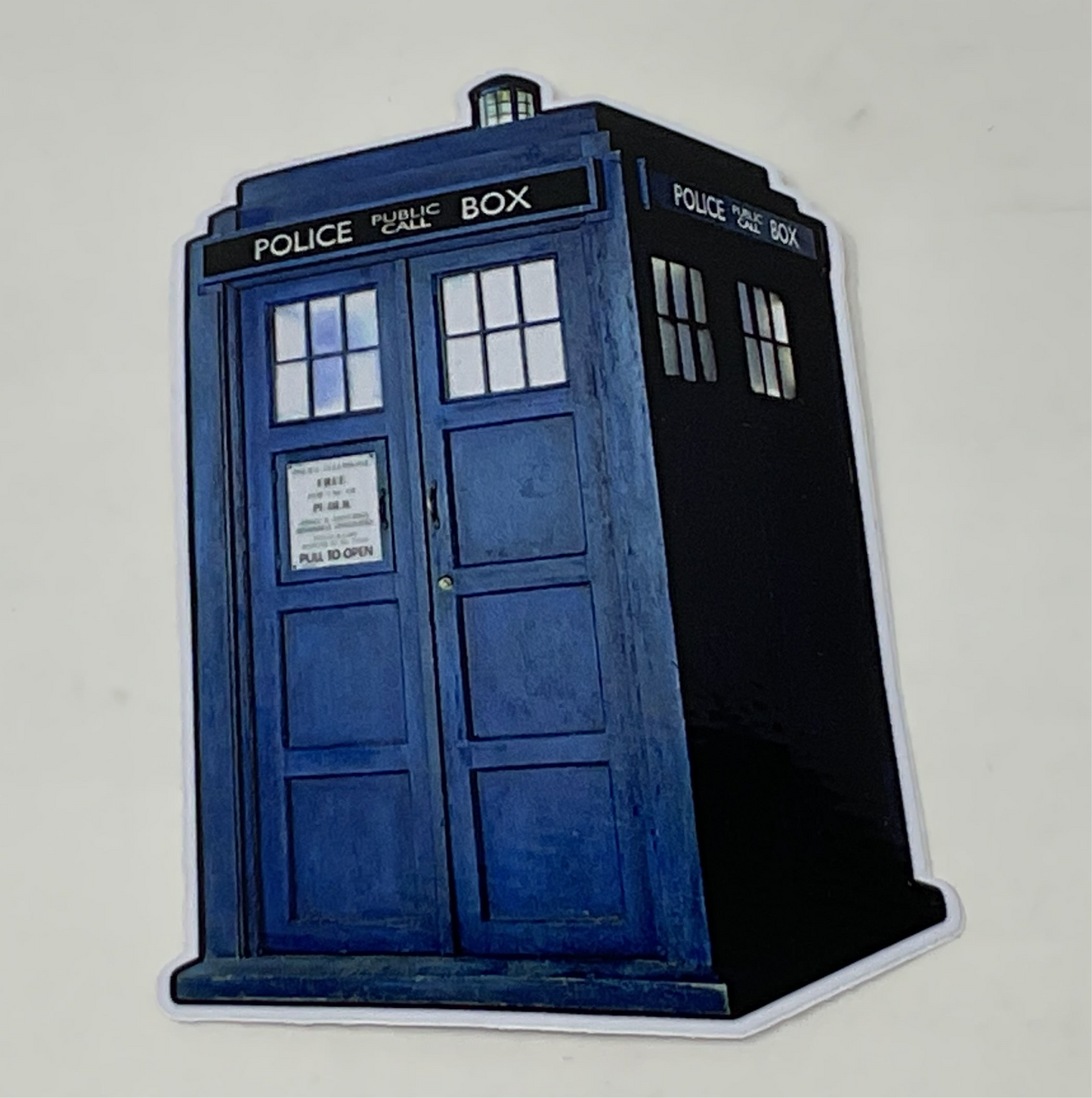 Doctor Who TARDIS Sticker