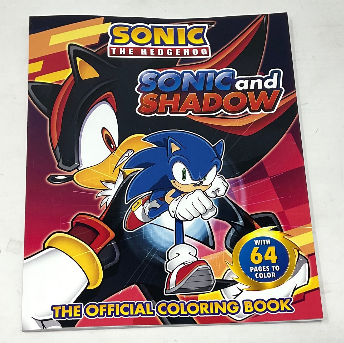 Sonic the Hedgehog and Shadow Coloring Book