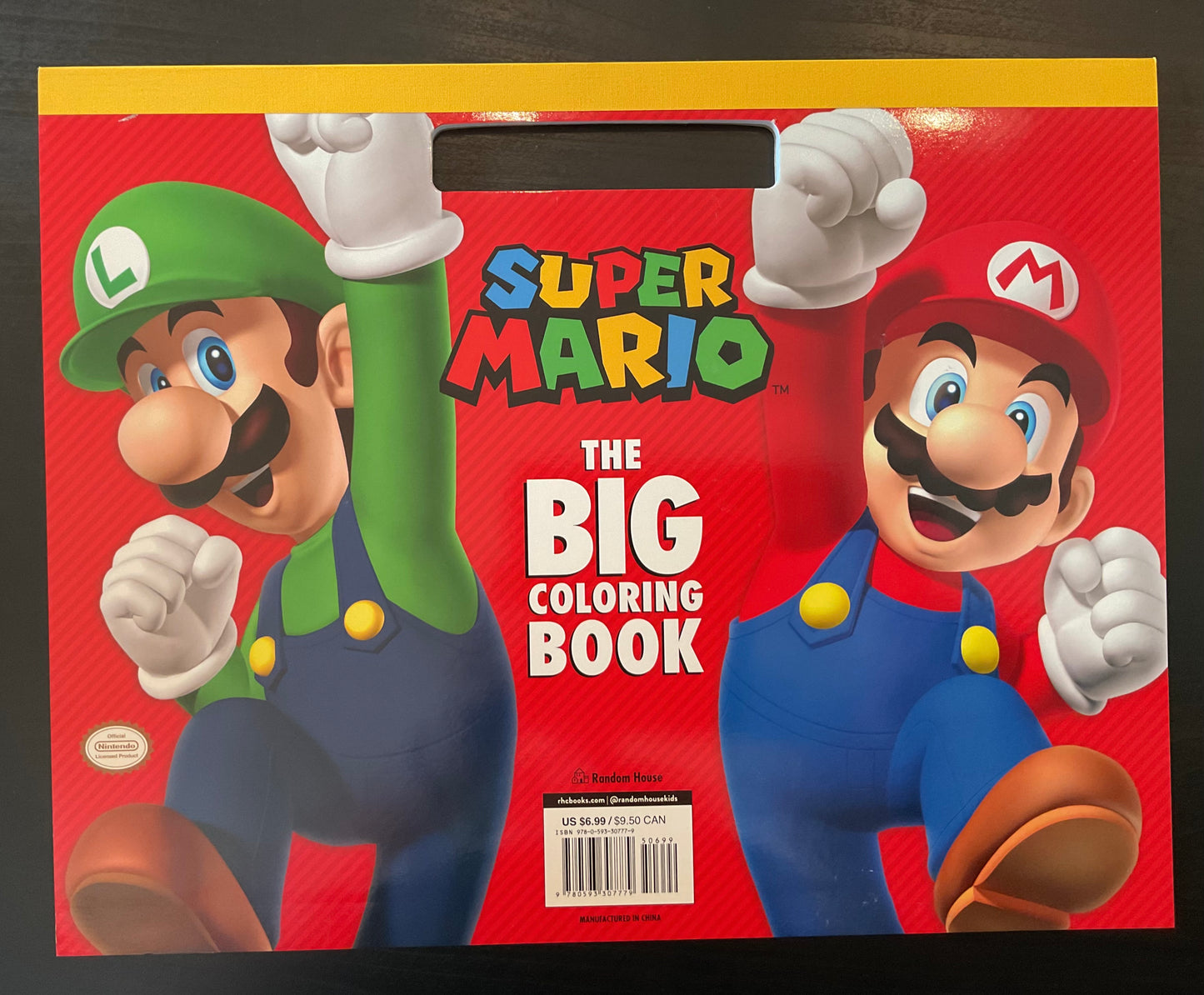 Super Mario The Big coloring book