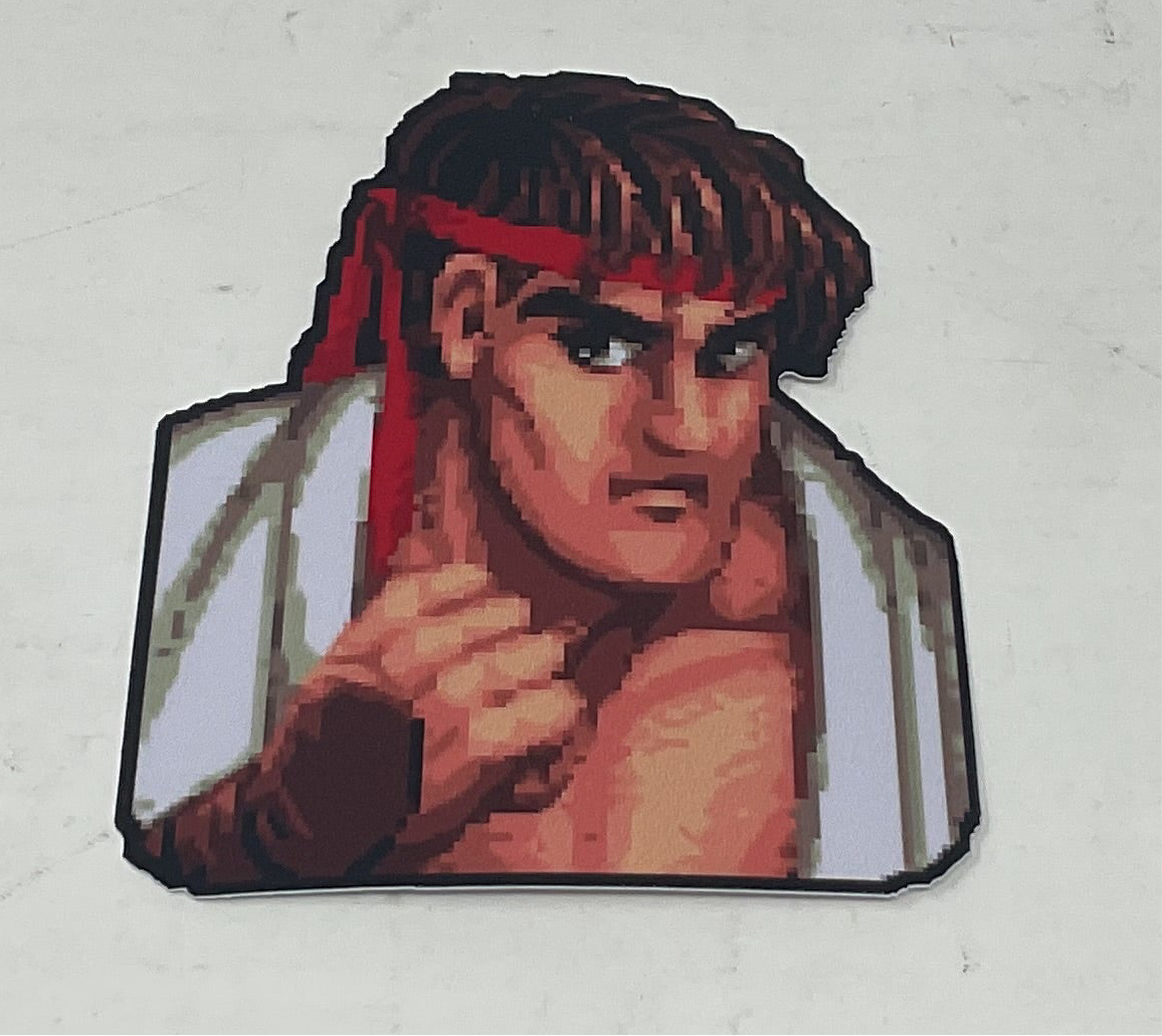 Street Fighter Ryu Sticker