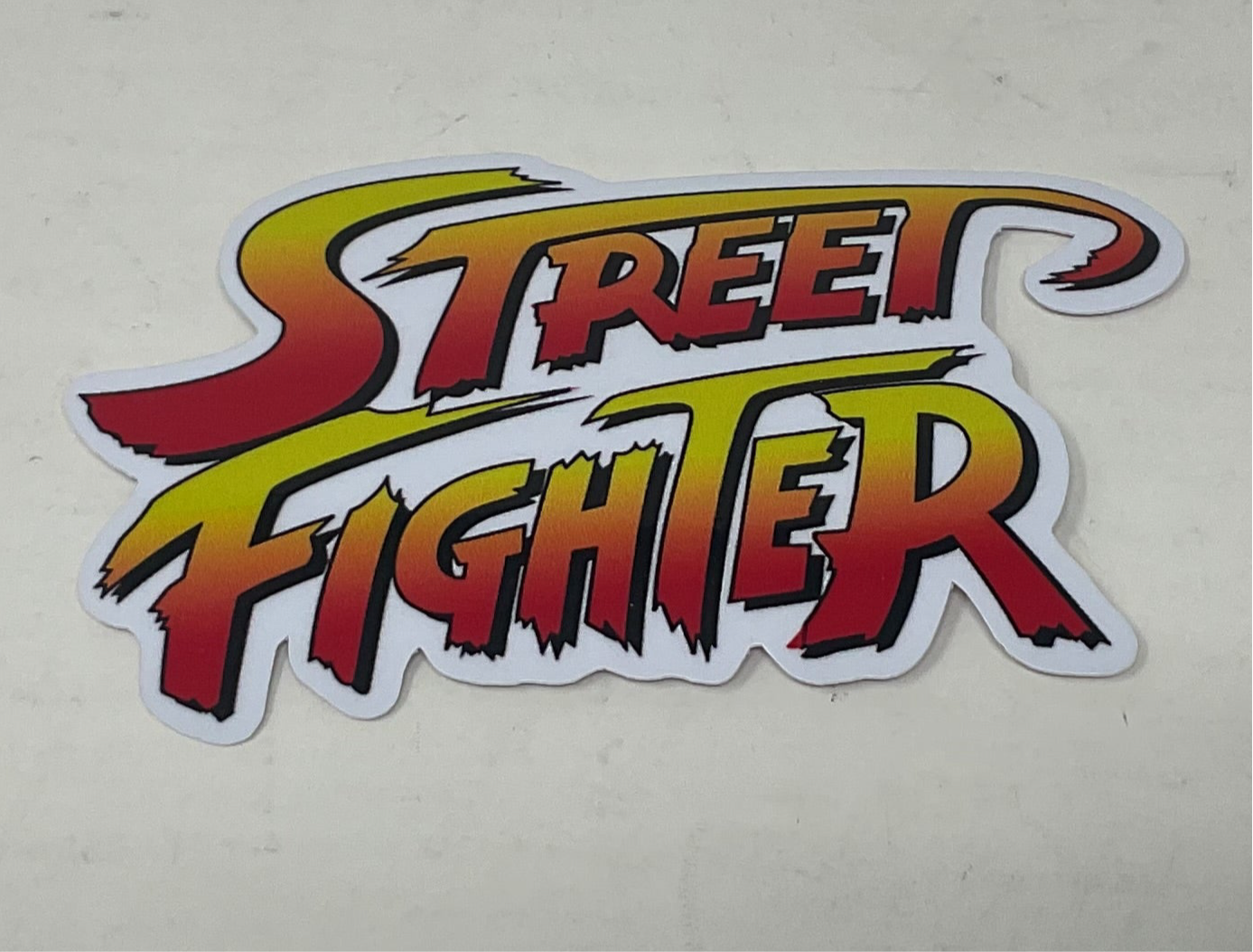 Street Fighter Logo Sticker