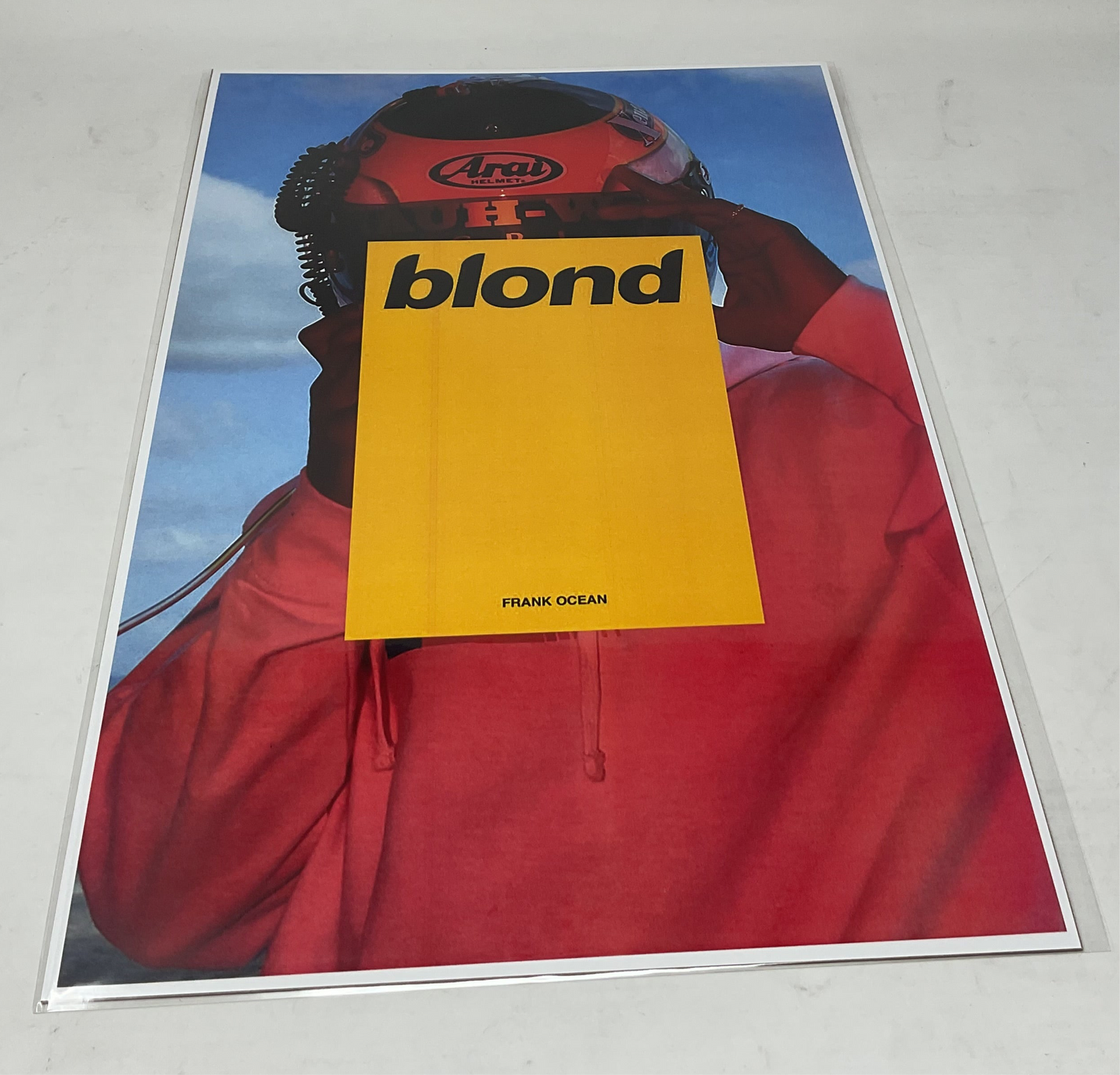 Blond Race Car Driver