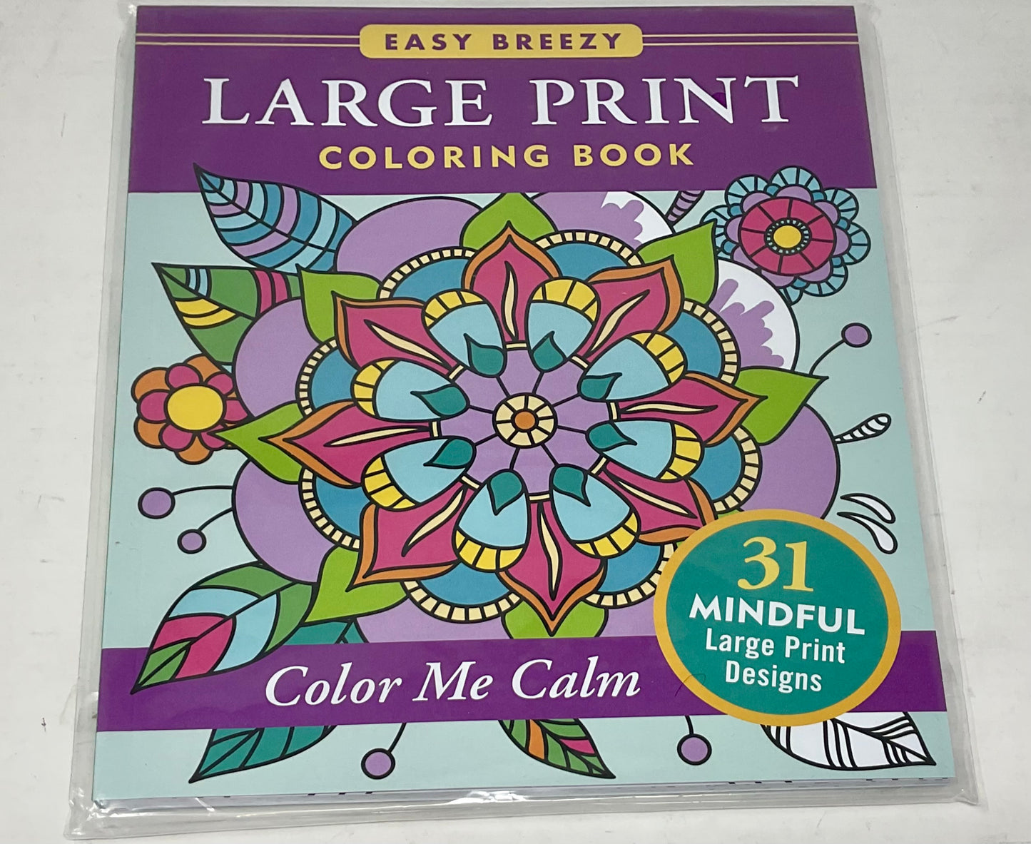 Easy Breezy Color me Calm Coloring Book