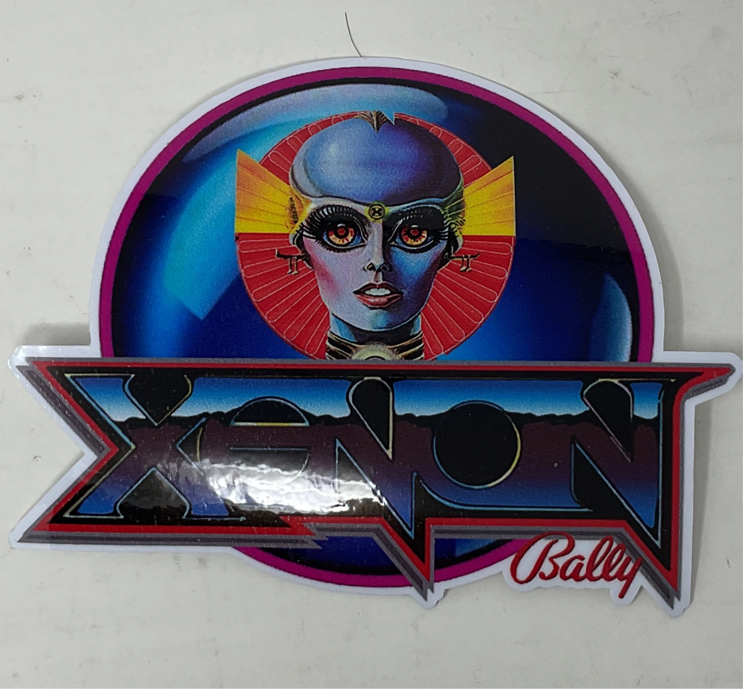 Xenon Logo Sticker