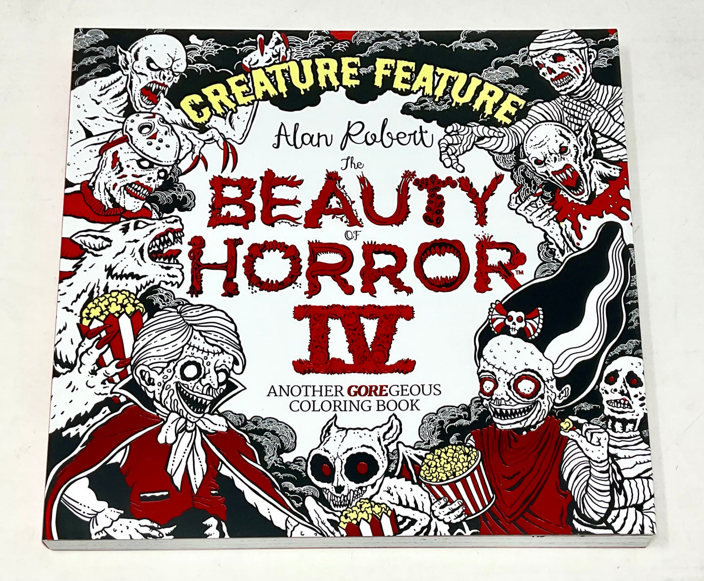 Beauty of Horror IV Coloring book