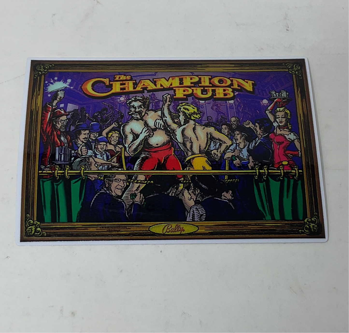 Champion Pub Sticker