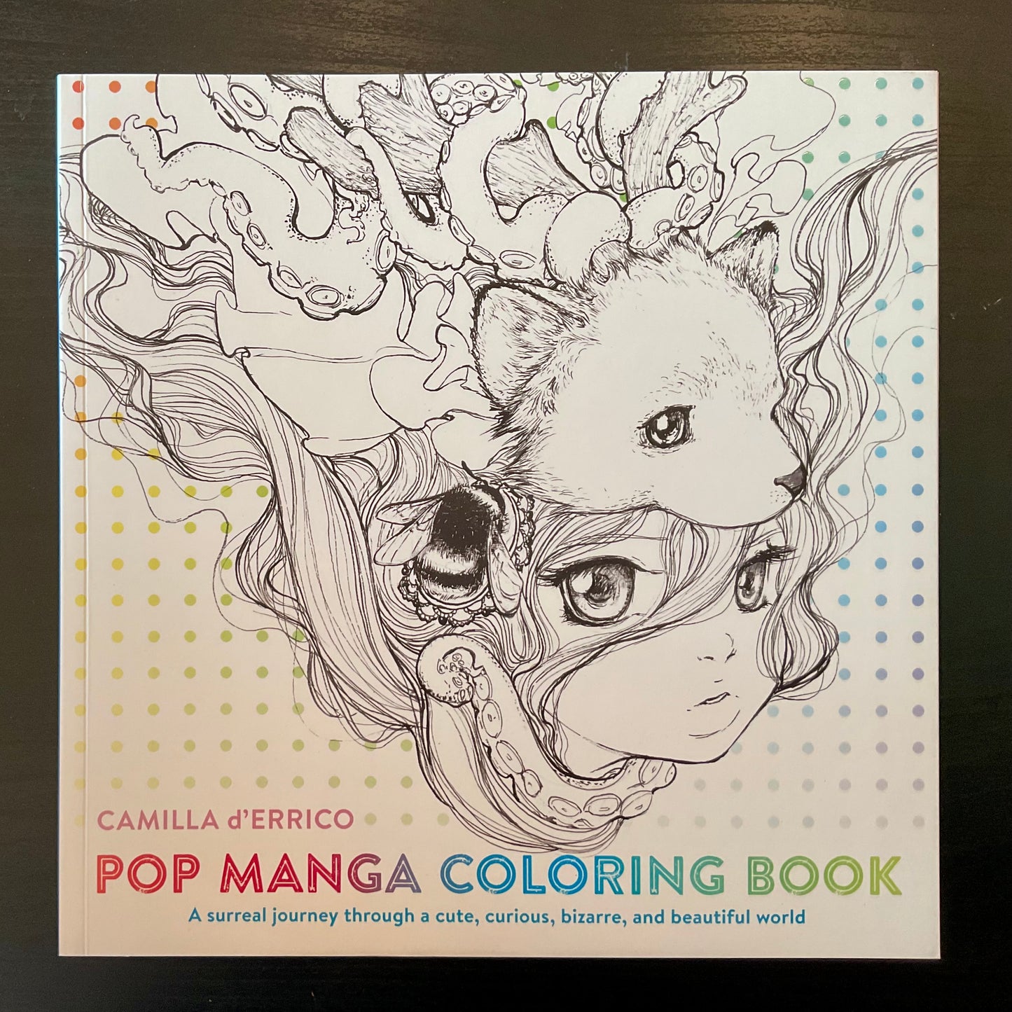 Pop Manga coloring book