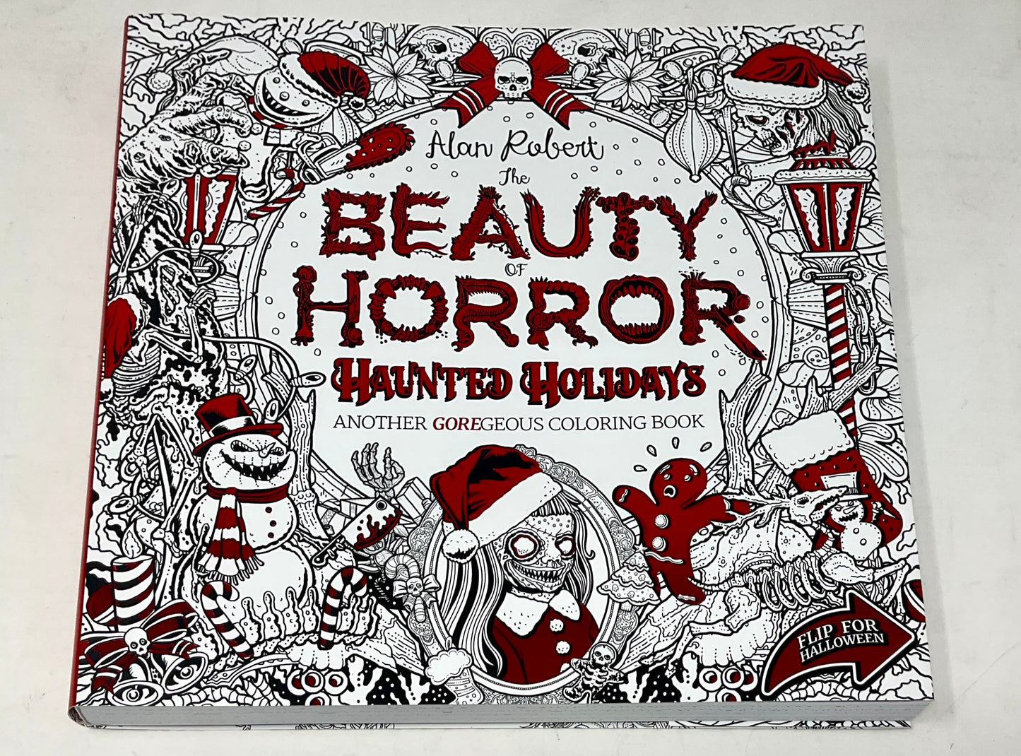 Beauty of Horror Haunted Holidays Coloring book