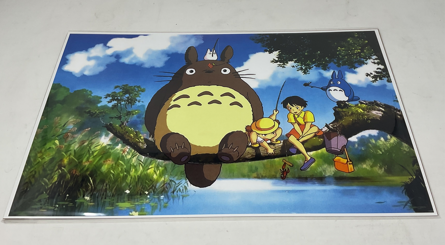 My Neighbor Totoro Fishing Poster