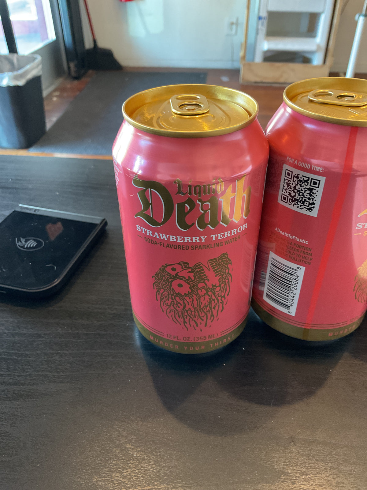 Liquid Death Strawberry Terror
