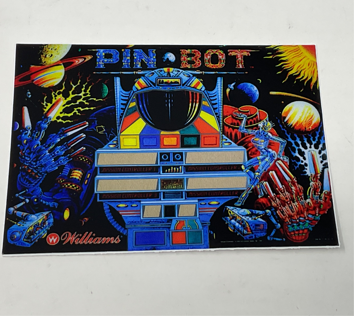 Pinbot Sticker