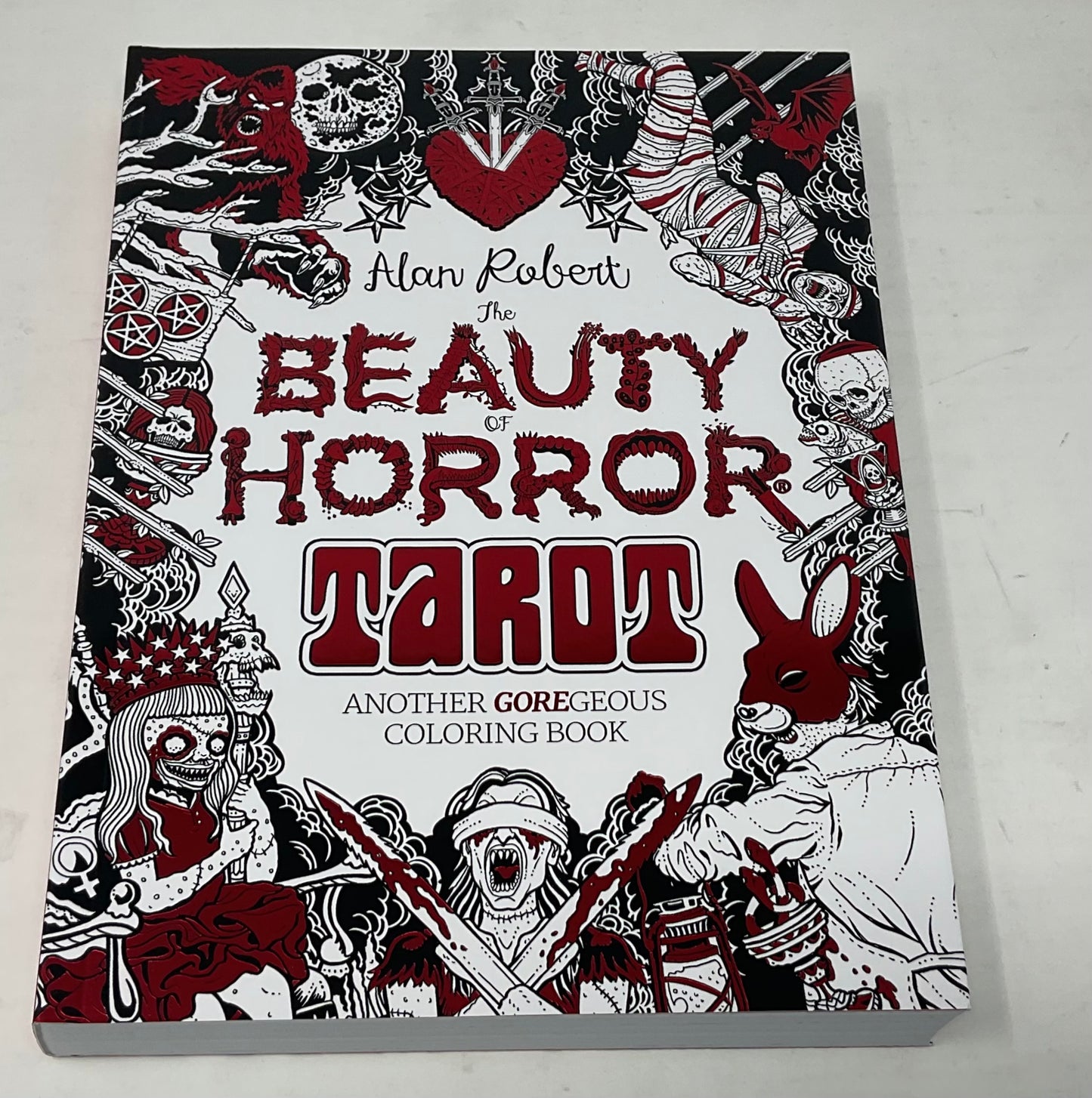 Beauty of Horror Tarot Coloring book