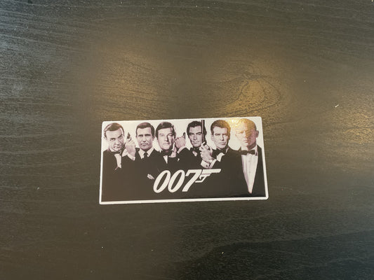 James Bond 007 Sticker