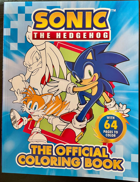 Sonic the Hedgehog official Coloring Book