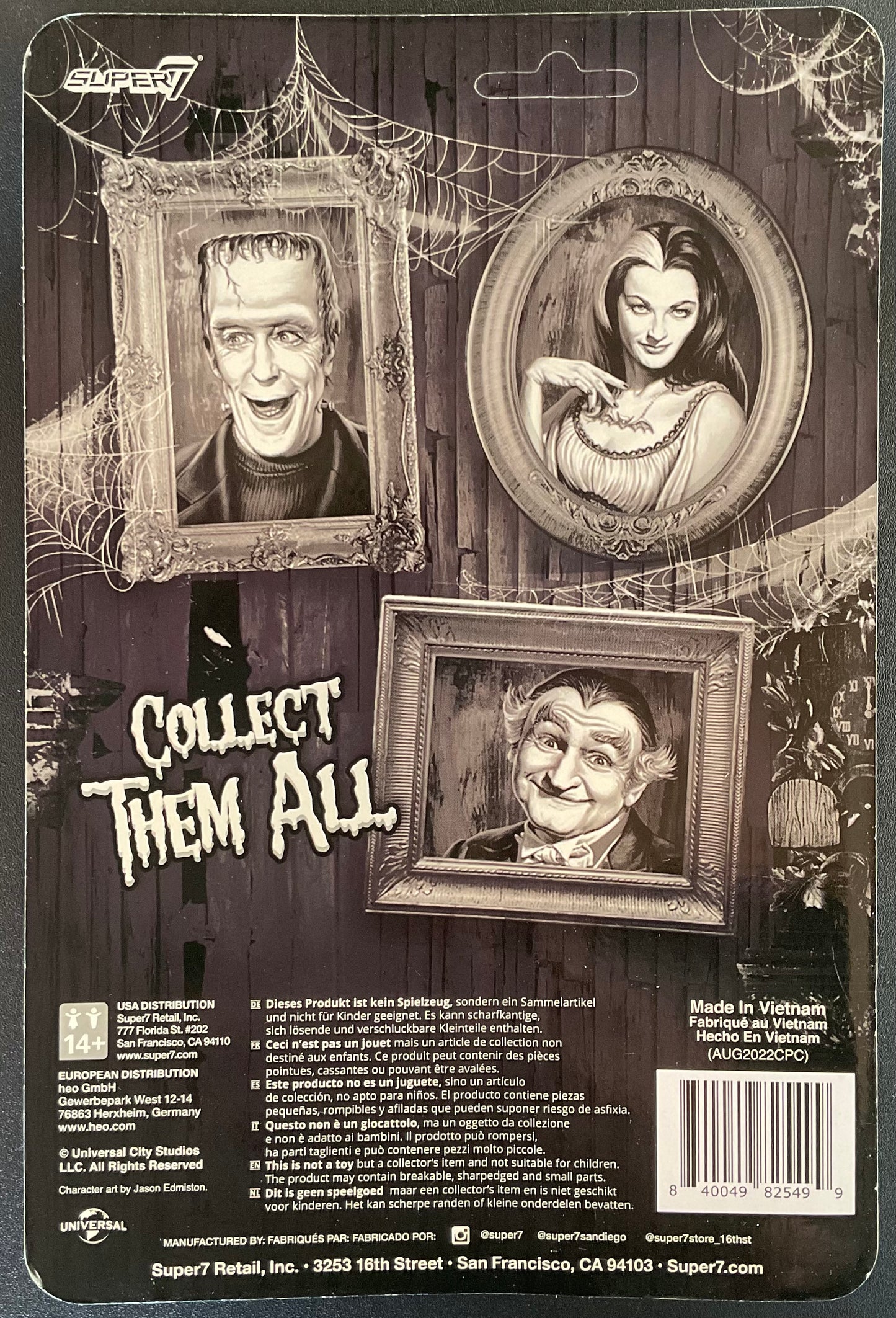 Herman Munster ReAction Figure