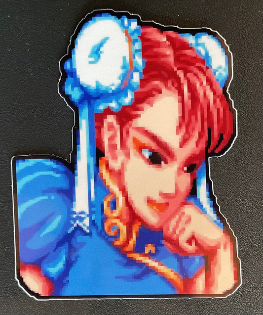 Street Fighter Chun-Li Sticker