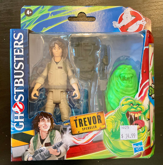 Ghostbusters Trevor Spengler Figure and Stretchy Slimer