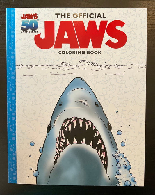 Jaws official coloring book