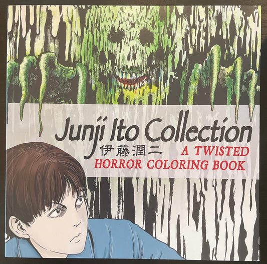 Junji ito Collection - a twisted horror coloring book