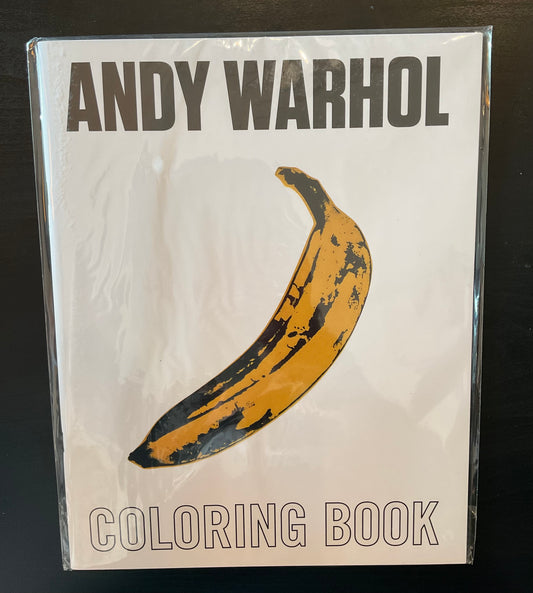 Andy Warhol coloring book