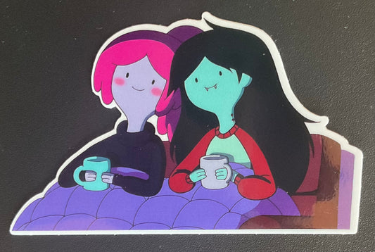Princess Bubblegum & Marceline Sticker