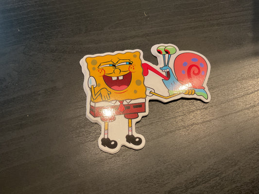 SpongeBob and Gary Sticker