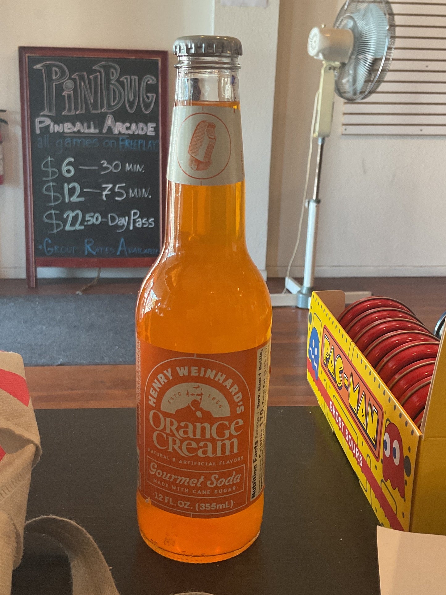 Orange cream Henry weinhard’s