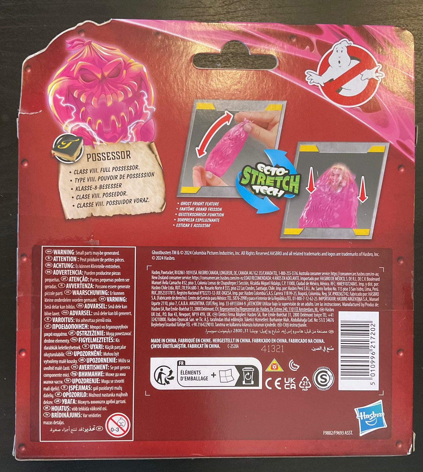 Ghostbusters Callie Spengler Figure and Stretchy Possessor