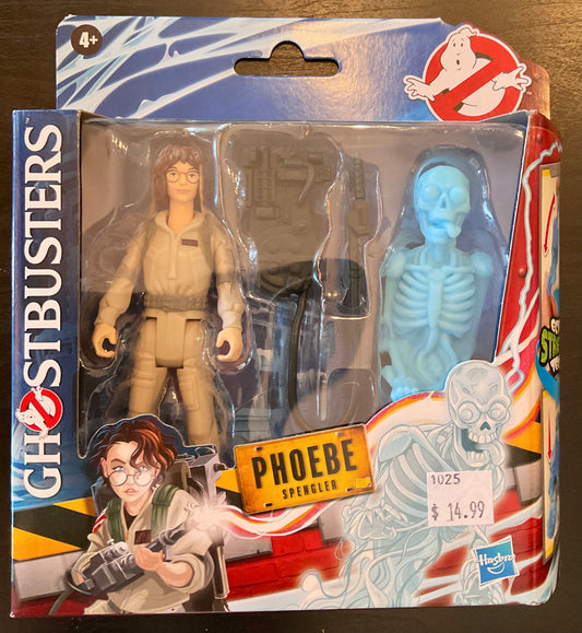 Ghostbusters Phoebe Spengler Figure and Stretchy Bonesy