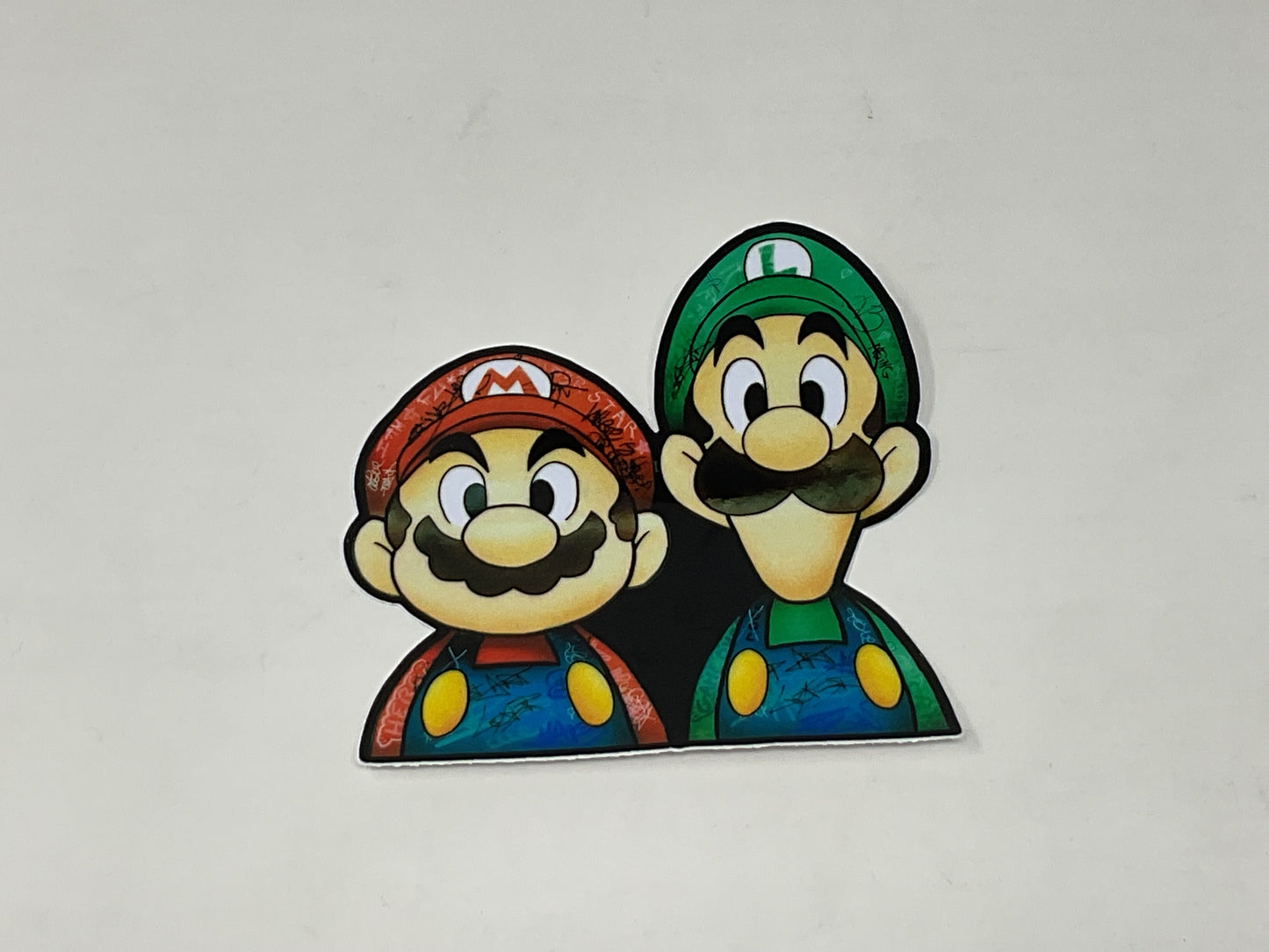 Mario & Luigi Sticker – Pinbug Pomona