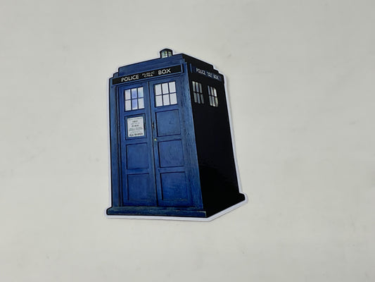 Doctor Who TARDIS Sticker