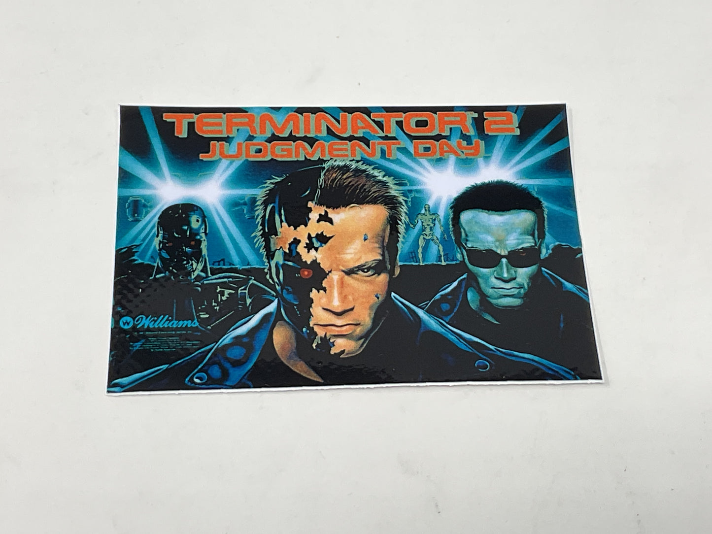 Terminator 2 Pinball Sticker