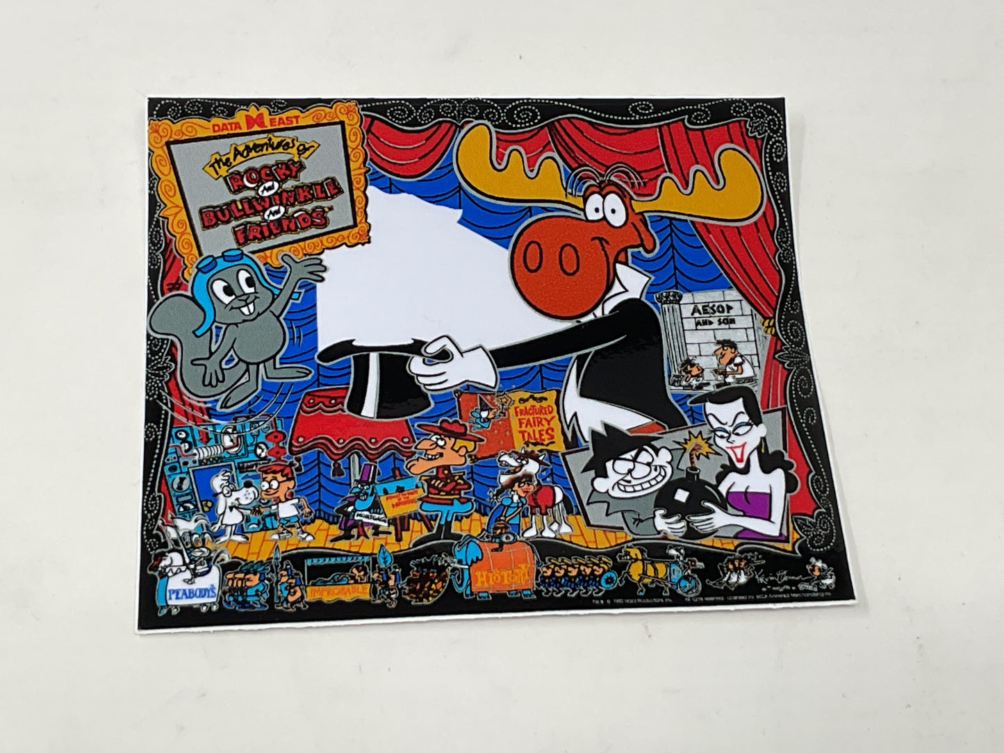 Rocky & Bullwinkle Sticker