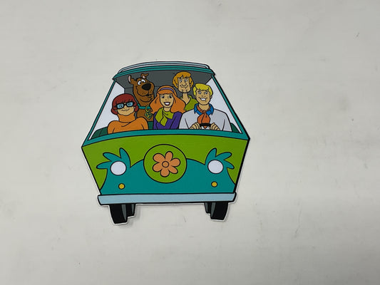 Scooby-Doo Mystery Machine Sticker