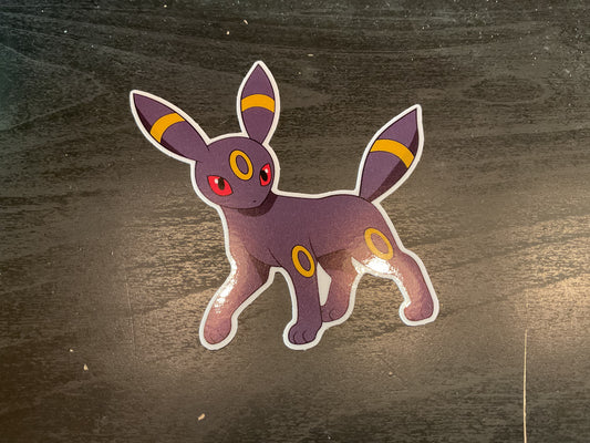 Umbreon Stickers Pokémon evelution