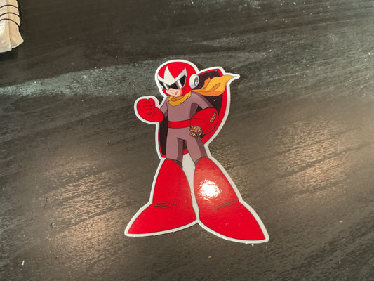 Proto Man Stickers